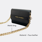 DONNA SLING BAG | BLACK | MICRO