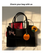 ORANGE BAG CHARM