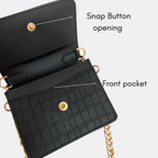 DONNA SLING BAG | BLACK | MICRO