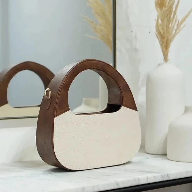 ELLA SLING | CANVAS | BROWN