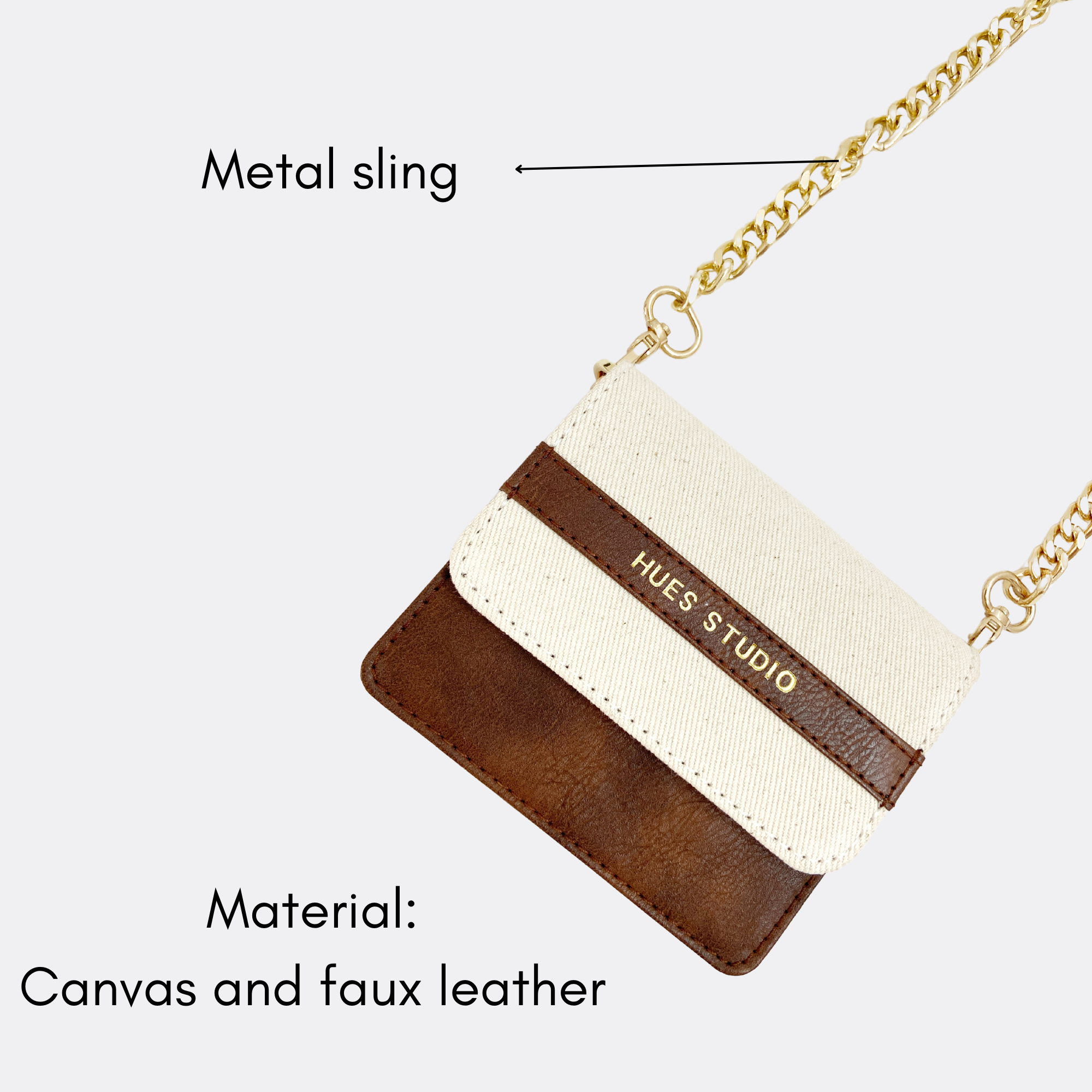 DONNA SLING BAG | BLACK | MICRO
