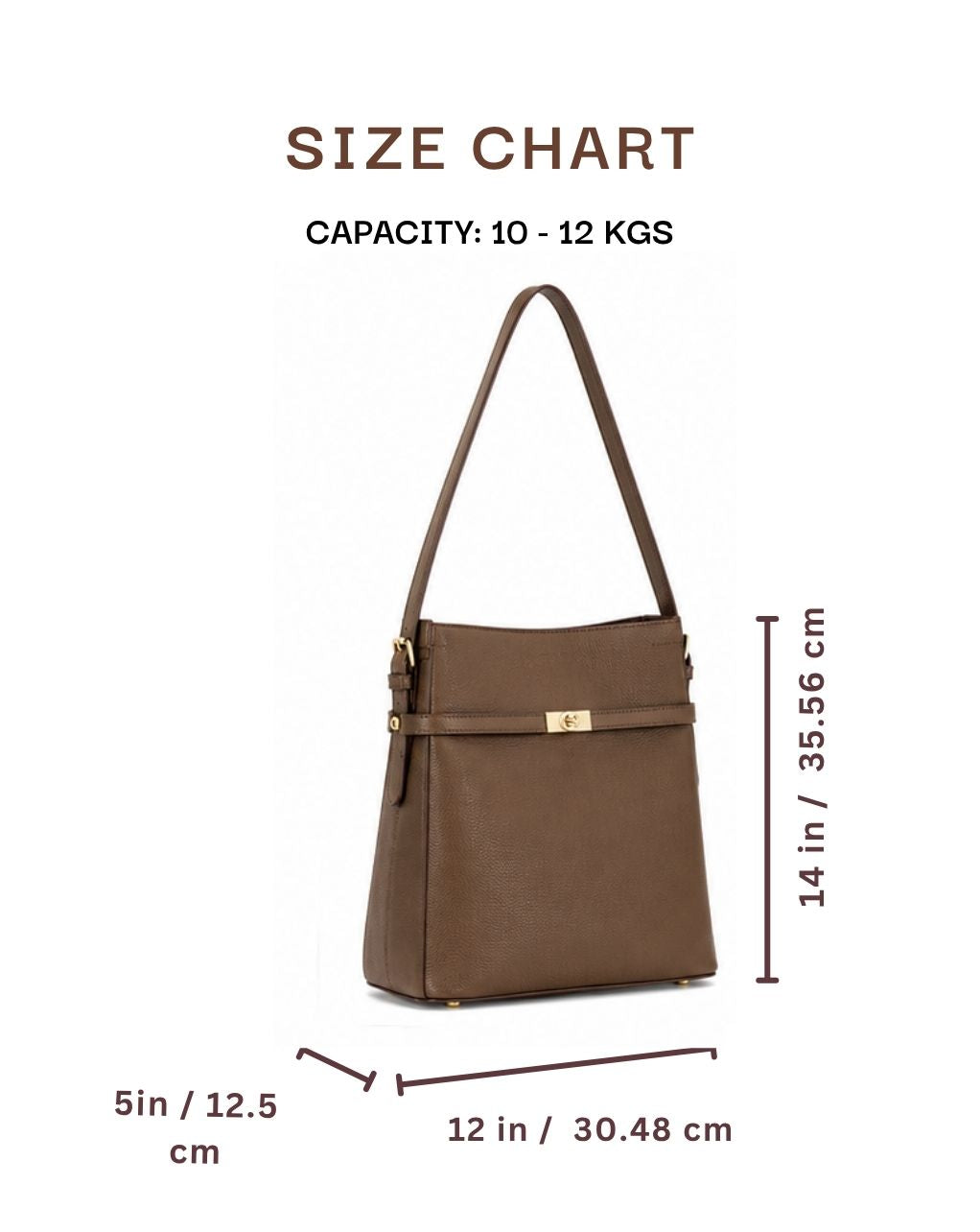 ROSE BUCKET BAG | MOCHA