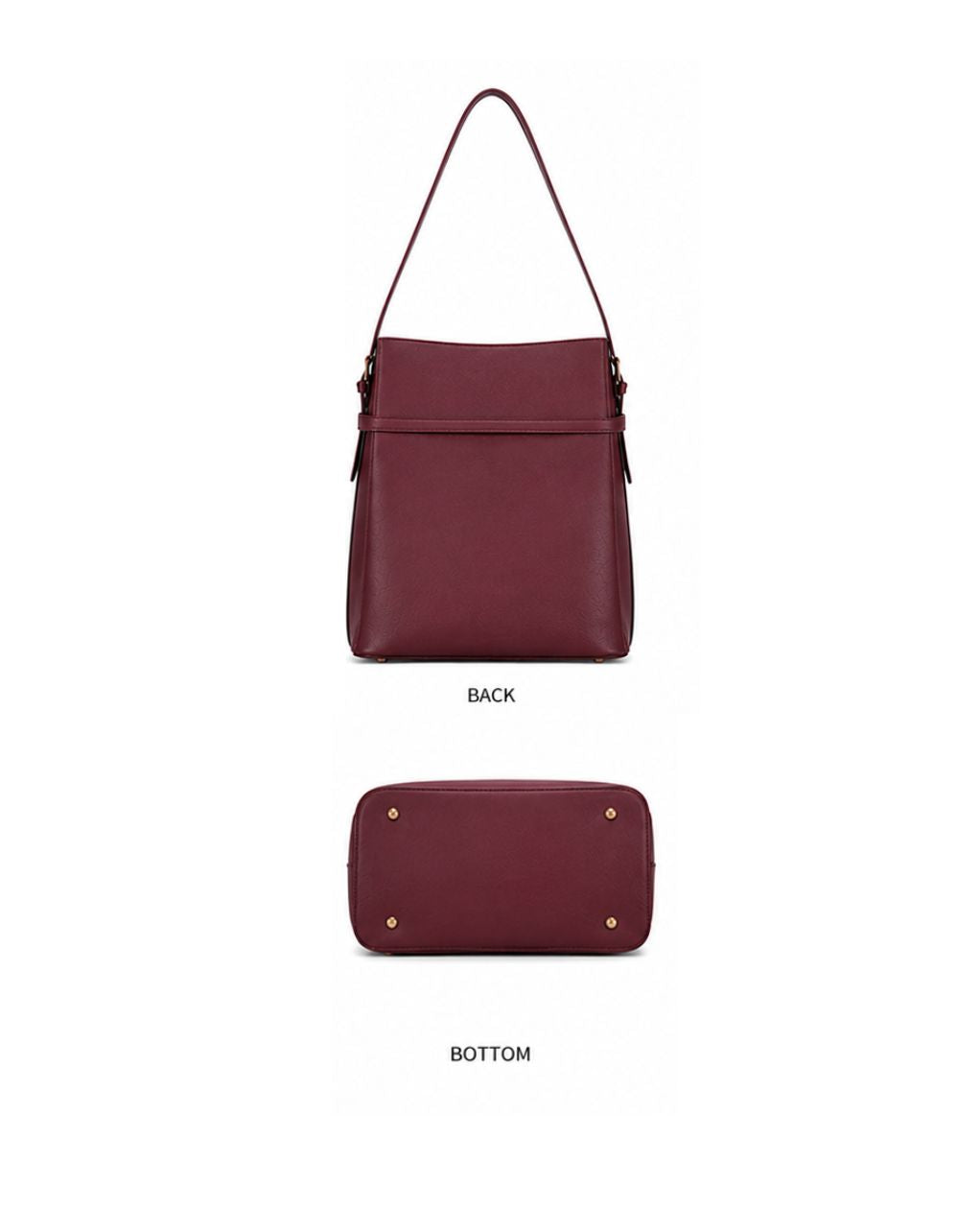 ROSE BUCKET BAG | CHERRY