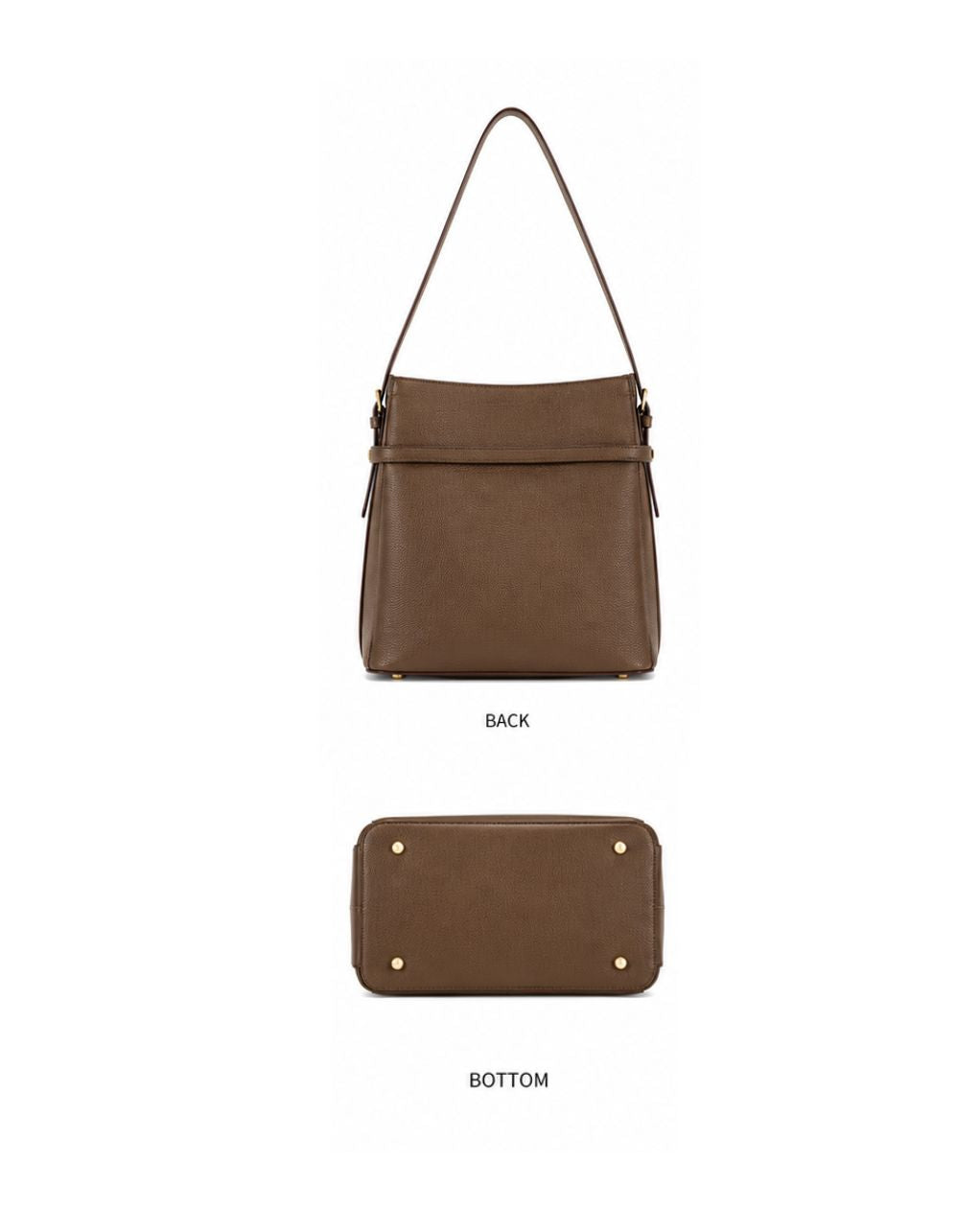 ROSE BUCKET BAG | MOCHA
