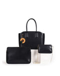 CAROLYN TOTE  BLACK + 3 FREE GIFTS