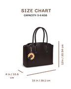 CAROLYN TOTE CHOCOLATE BROWN + 3 FREE GIFTS