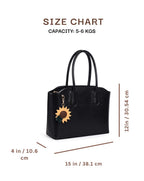 CAROLYN TOTE  BLACK + 3 FREE GIFTS