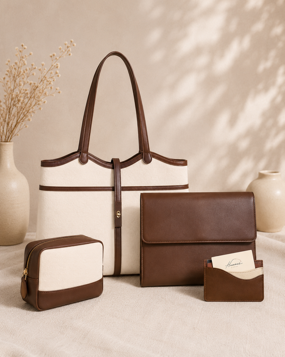 Emily Tote Bag  - Medium + 3 Free Gifts