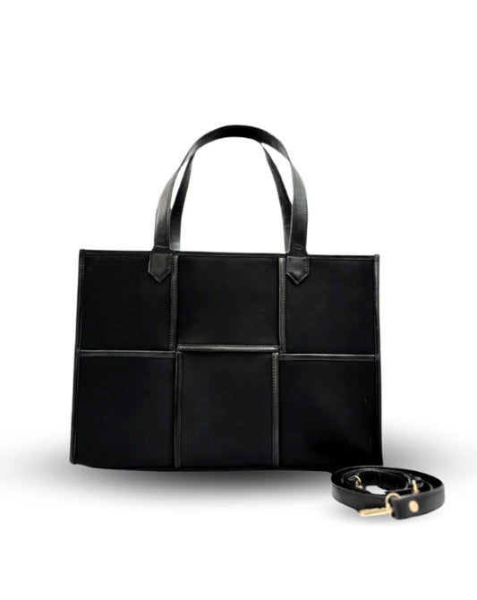 Ace Black Tote - LARGE