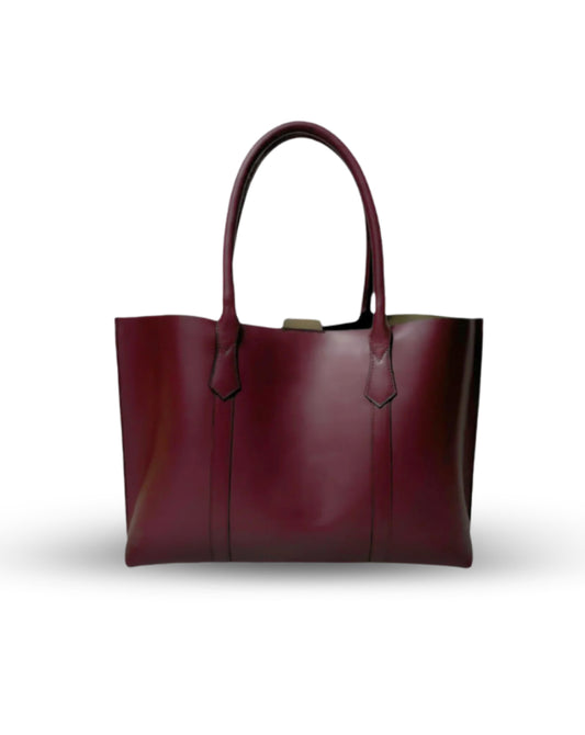 Charlotte Laptop Tote - CHERRY