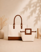 RACHEL AND CAMILLE COMBO | BROWN | MEDIUM & SMALL