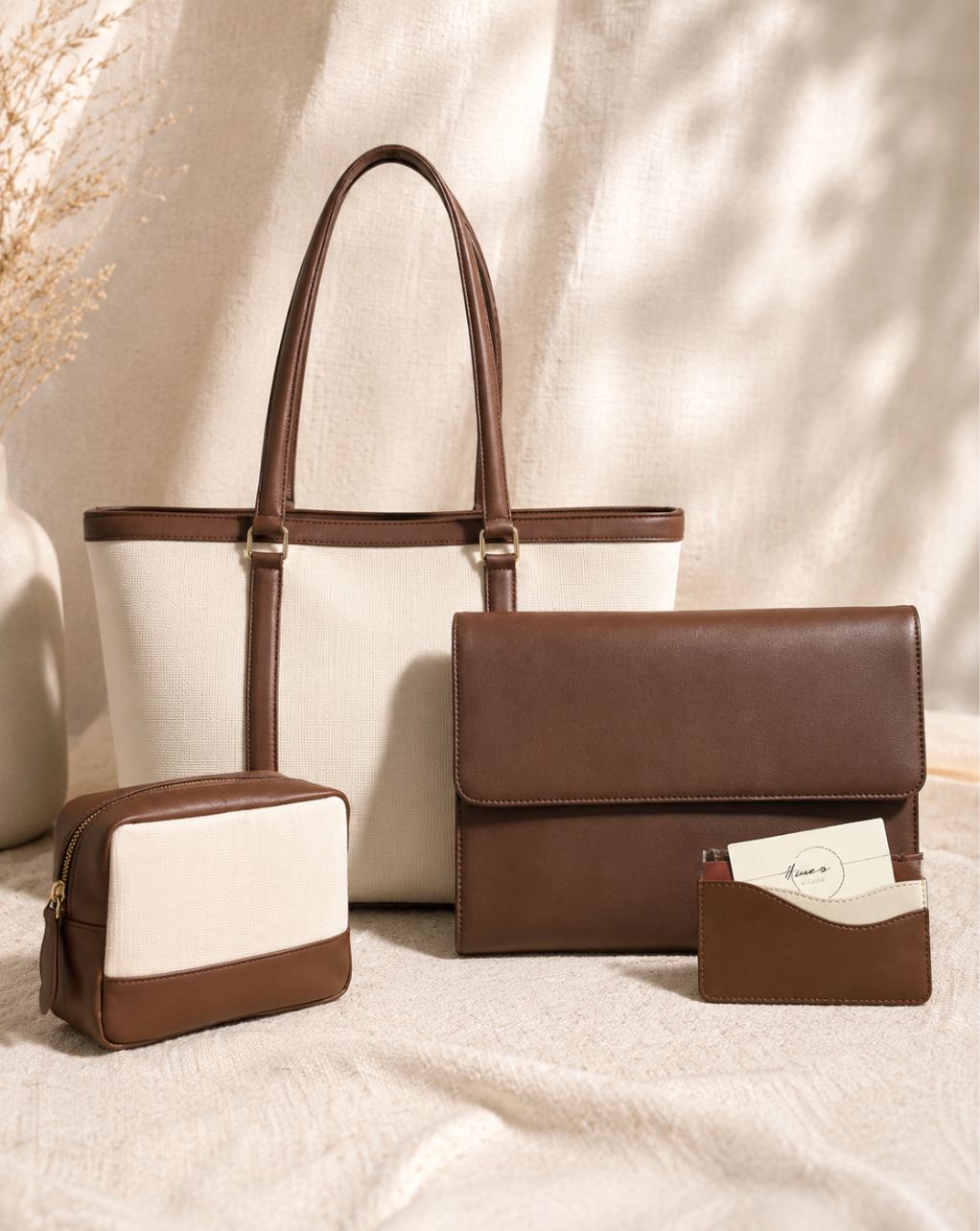 Lauren - Medium | Brown + 3 Free Gifts