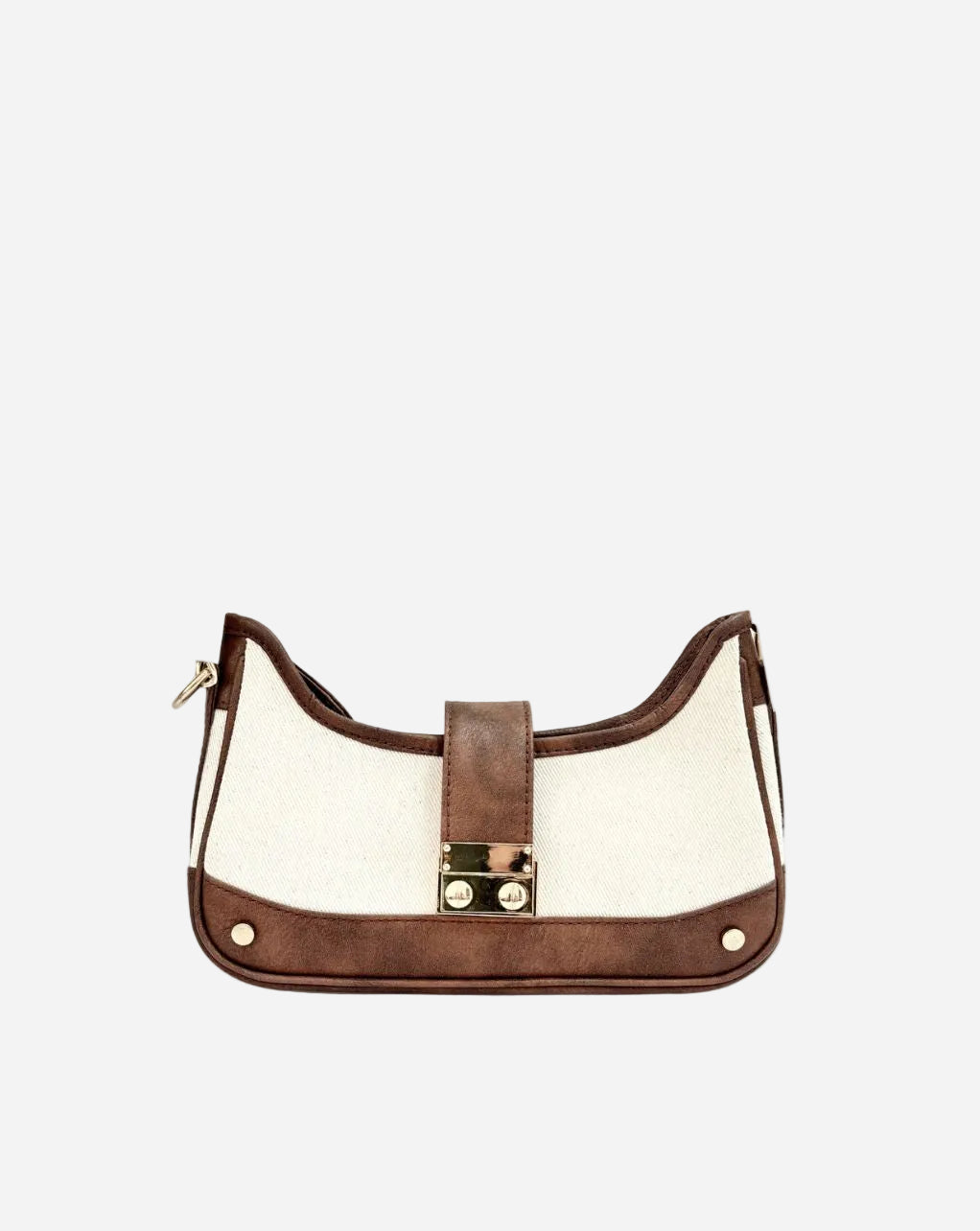 RUMI HANDBAG | BROWN & BEIGE