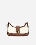 RUMI HANDBAG | BROWN & BEIGE