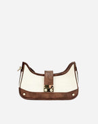 RUMI HANDBAG | BROWN & BEIGE