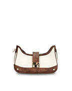 RUMI HANDBAG | BROWN & BEIGE