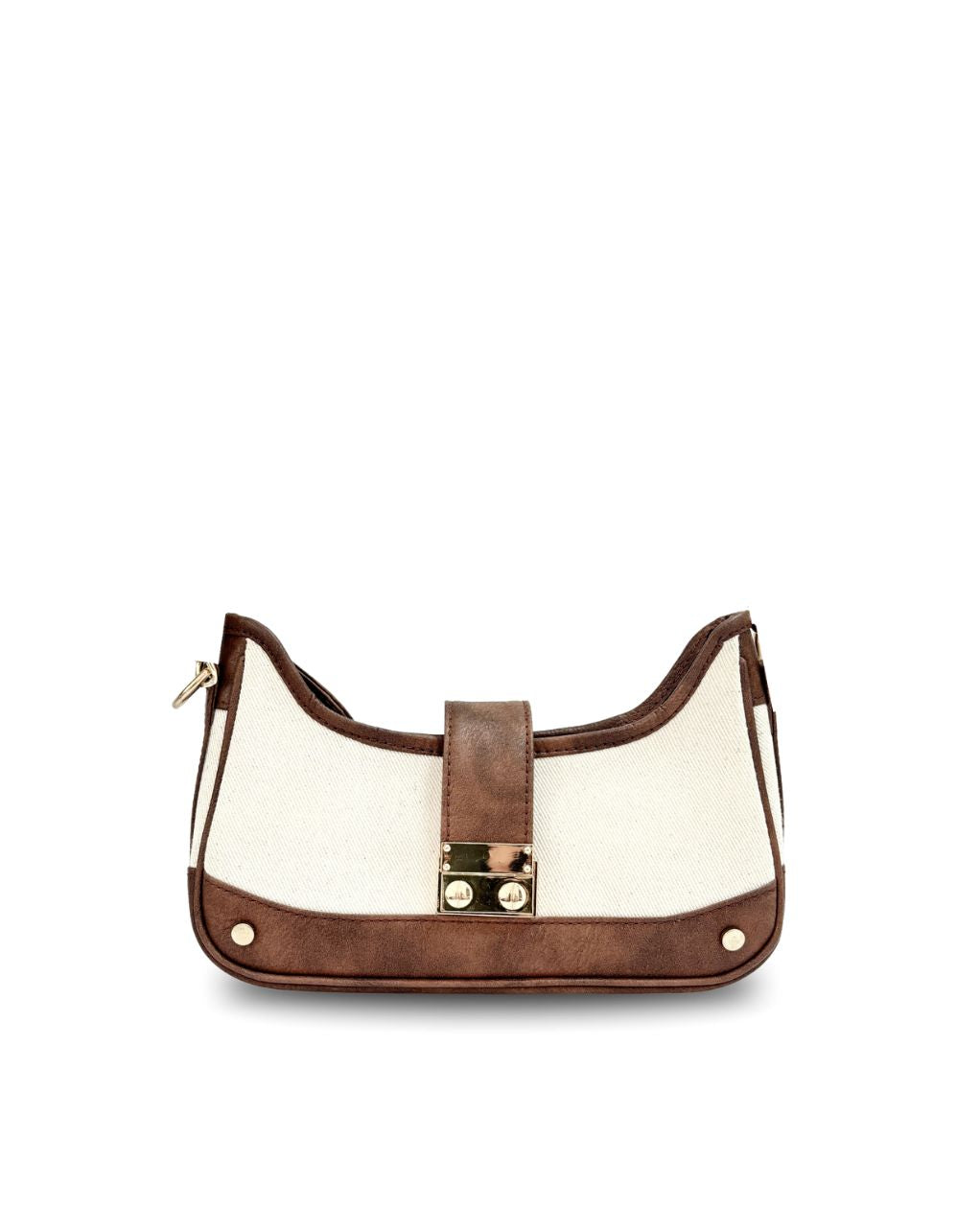 RUMI HANDBAG | BROWN & BEIGE