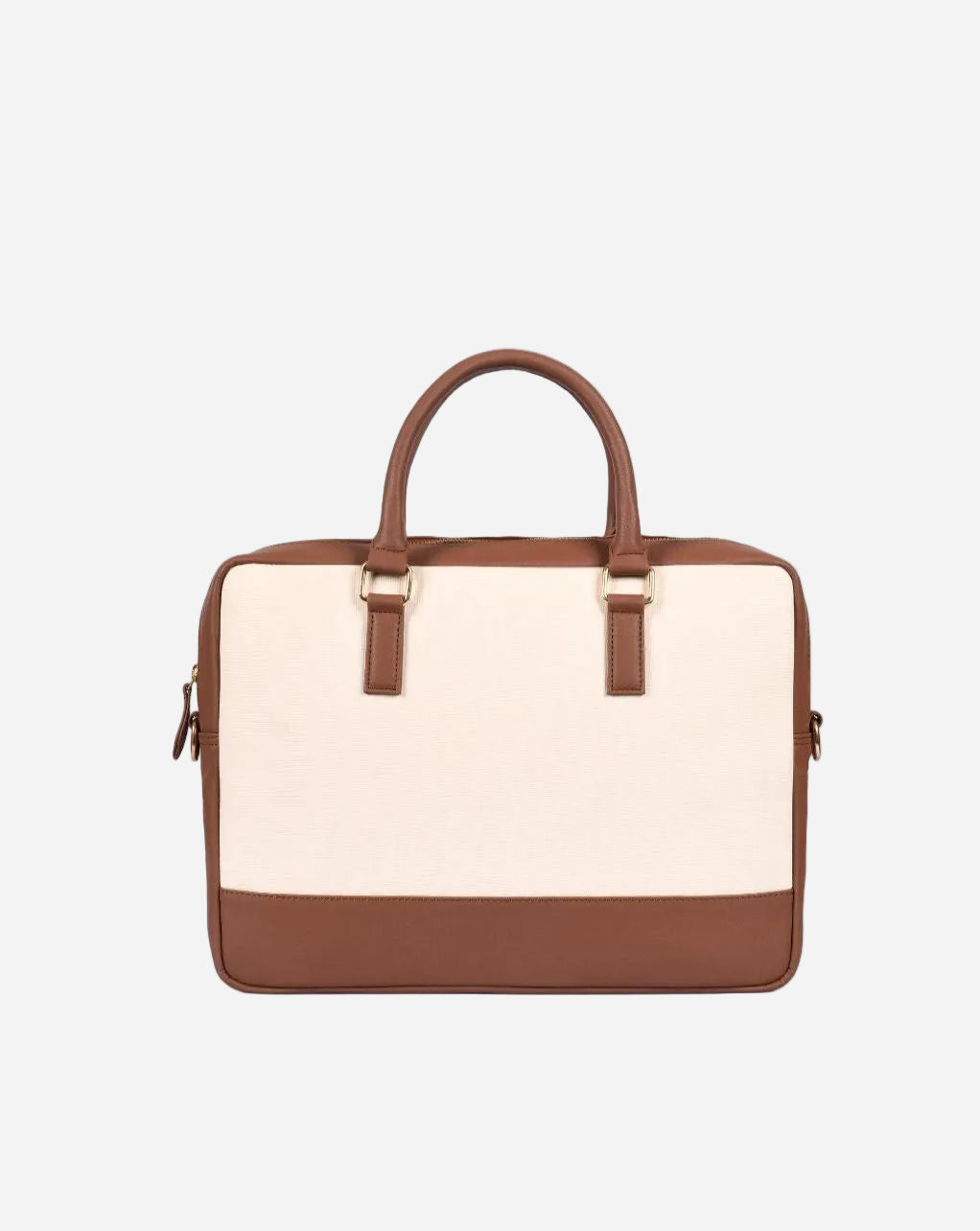 ROSS LAPTOP BAG | BROWN AND BEIGE