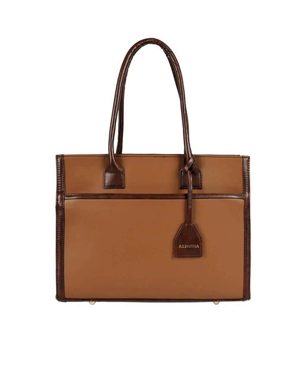 CANDICE LUXURY TOTE | TAN | LARGE