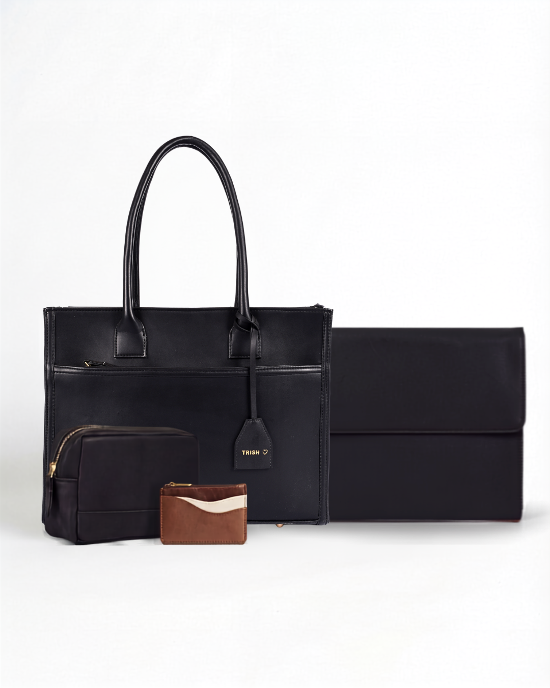 Candice Tote All Black - Large + 3 Free Gifts