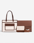 Hazel Tote - Large | Brown + 3 Free Gifts