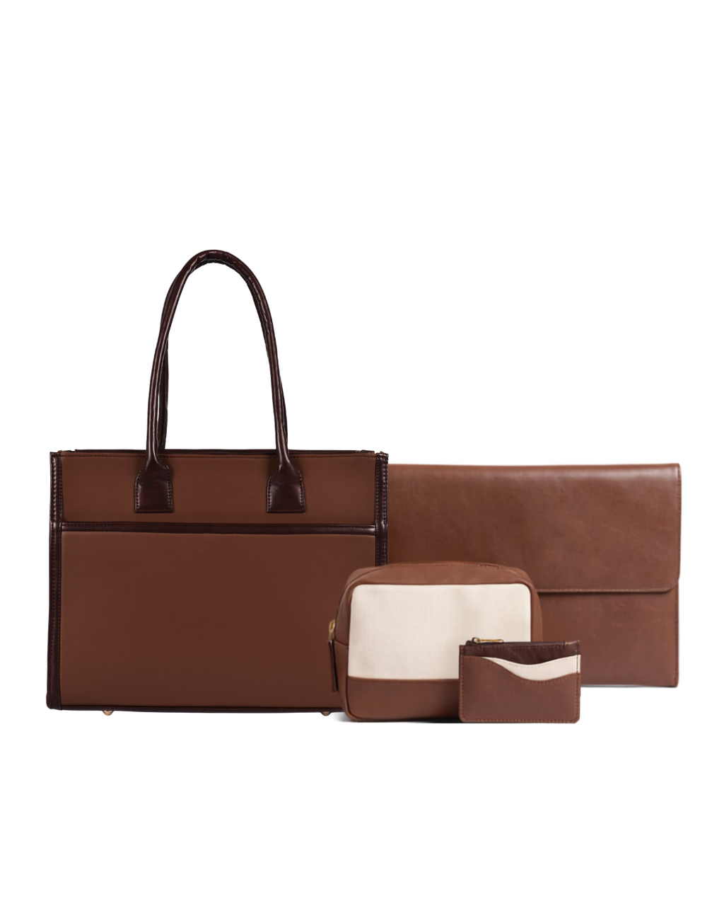 Candice Tan Tote - Medium | Brown + 3 Free Gifts