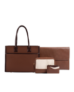 Candice Tan Tote - Medium | Brown + 3 Free Gifts