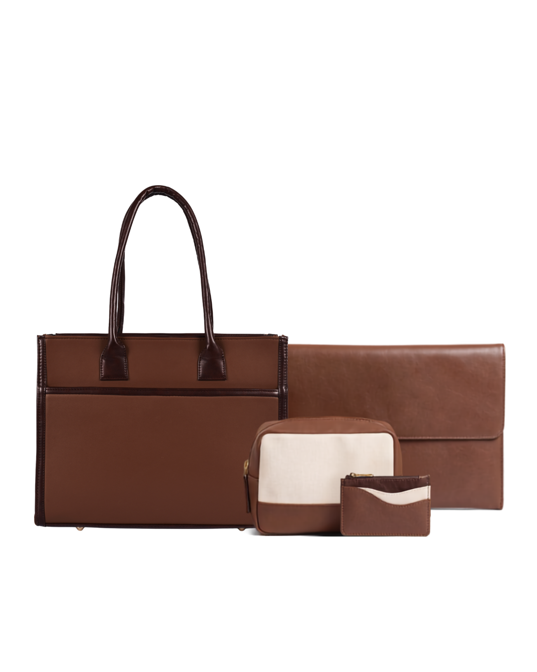 Candice Tan Tote - Medium | Brown + 3 Free Gifts