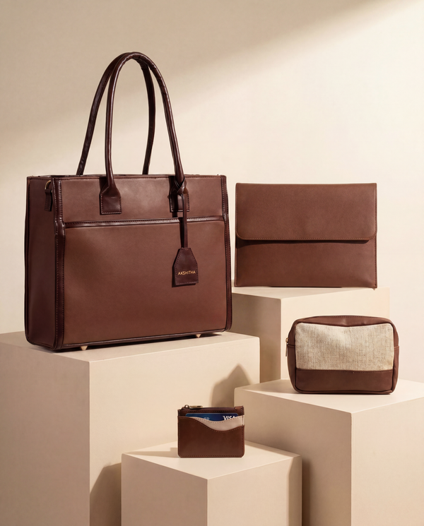 CANDICE TAN TOTE - LARGE | BROWN + 3 FREE GIFTS