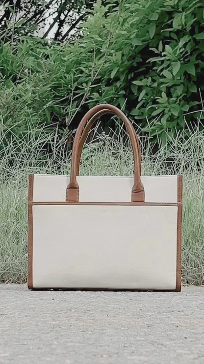 Candice Canvas Tote