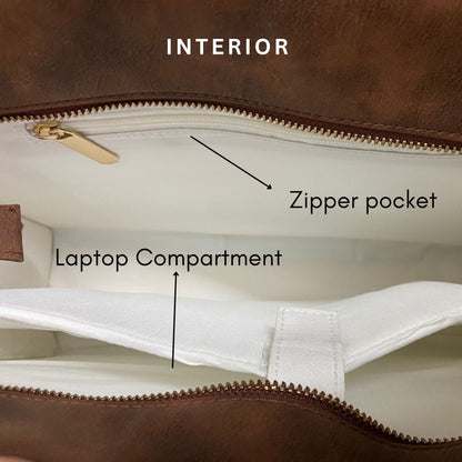 Hazel Medium - Laptop Compartment